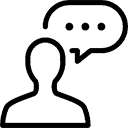 chat person logo
